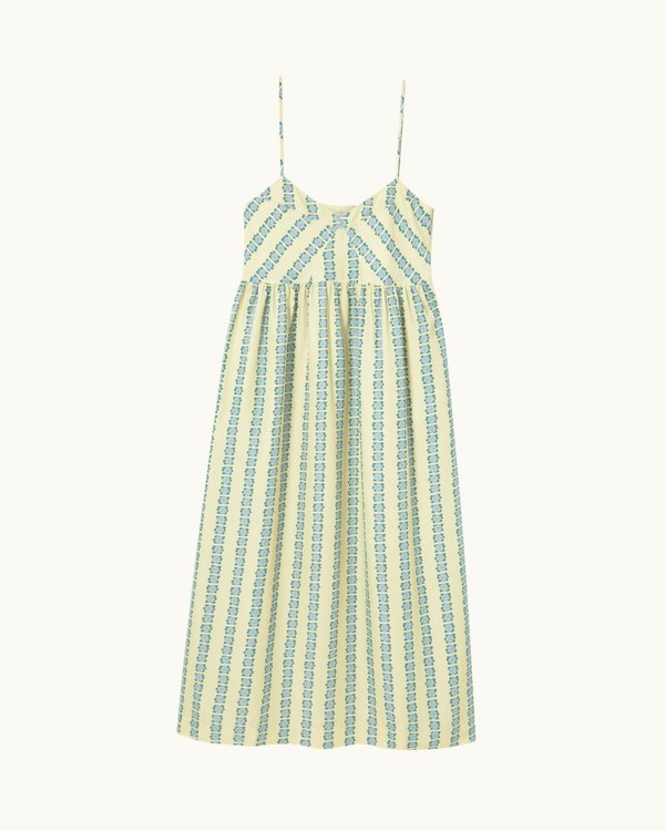 The Tiny Big Sister Flowers Straps Dress
