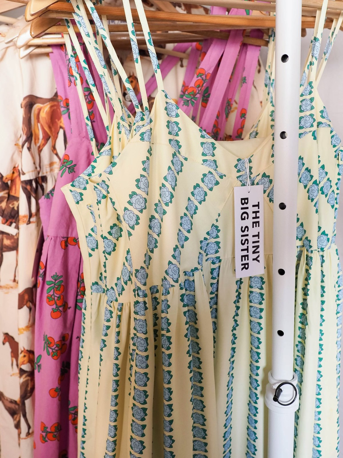 The Tiny Big Sister Flowers Straps Dress - Image 6 of 6