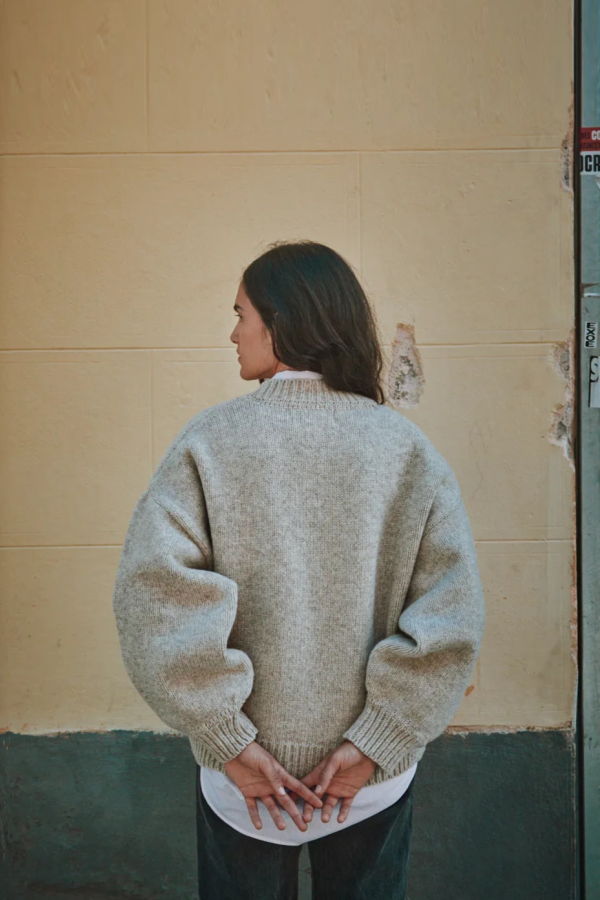 L'ENVERS Luna Batwing Wool Cardigan