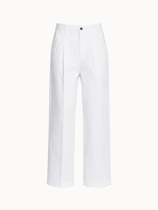 MARIA McMANUS Pleat Front Trouser - White