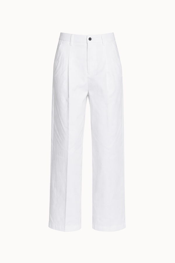 MARIA McMANUS Pleat Front Trouser - White