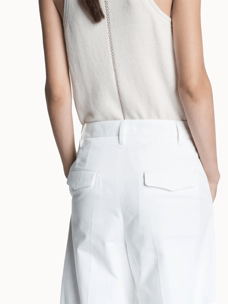 MARIA McMANUS Pleat Front Trouser - White