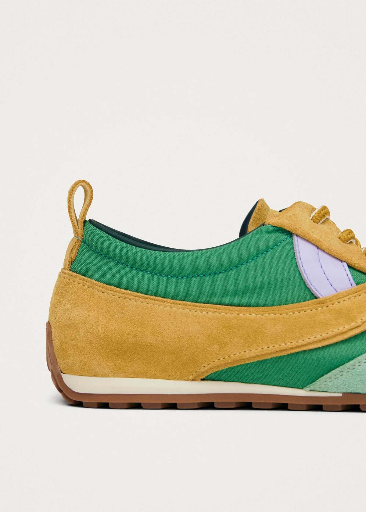 Alohas Nylon Leather Sneakers - Image 7 of 8