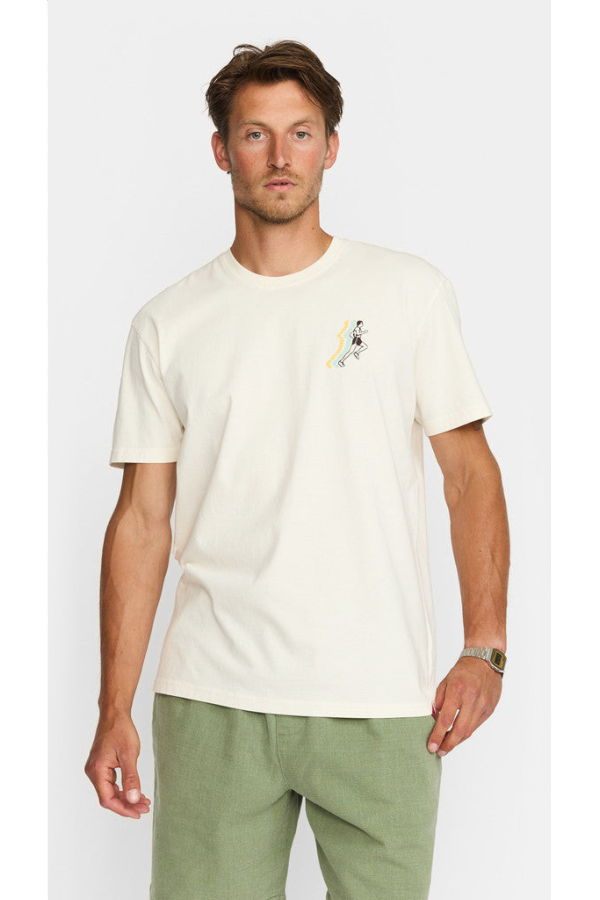 RVLT 1452 Run T-Shirt - Off-White