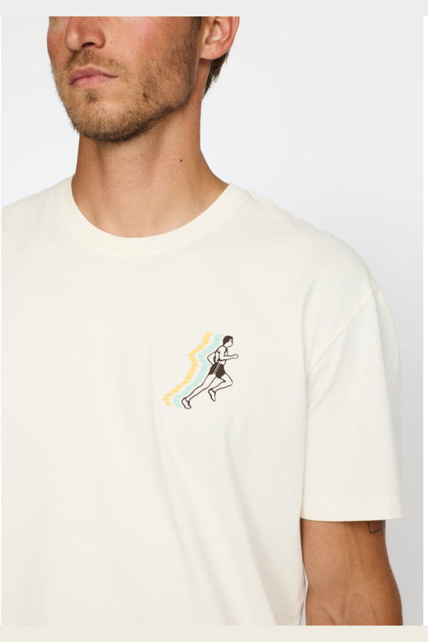 RVLT 1452 Run T-Shirt - Off-White