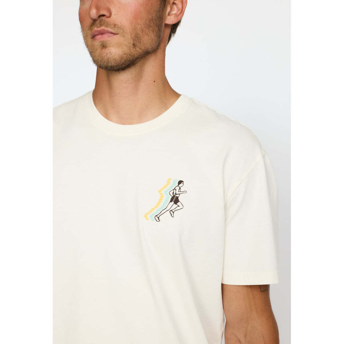 RVLT 1452 Run T-Shirt - Off-White - Image 2 of 4