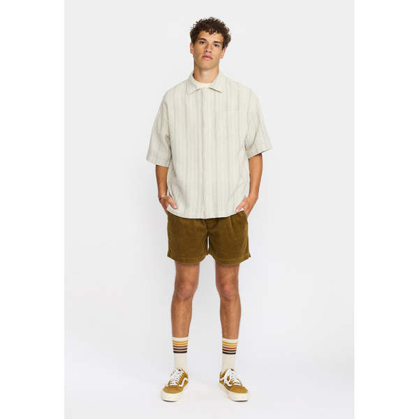 RVLT 3236 S/S Cuban Shirt - Off White