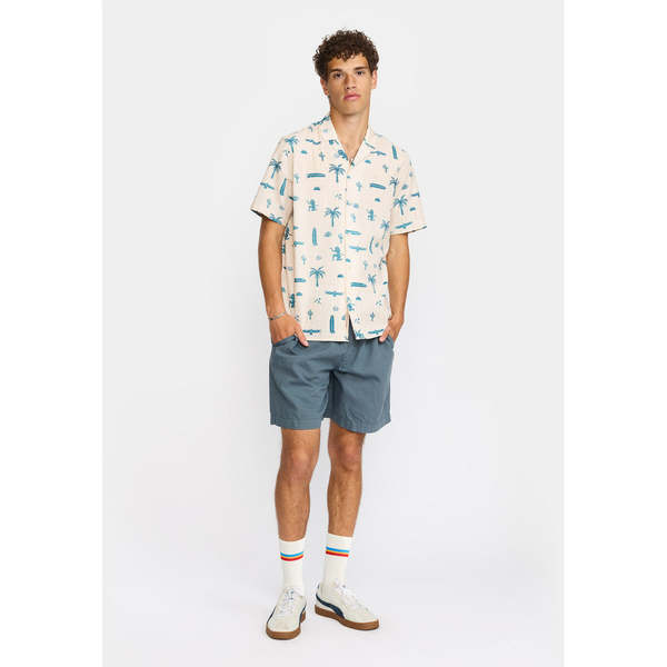 RVLT 3250 S/S Cuban Shirt - Off White