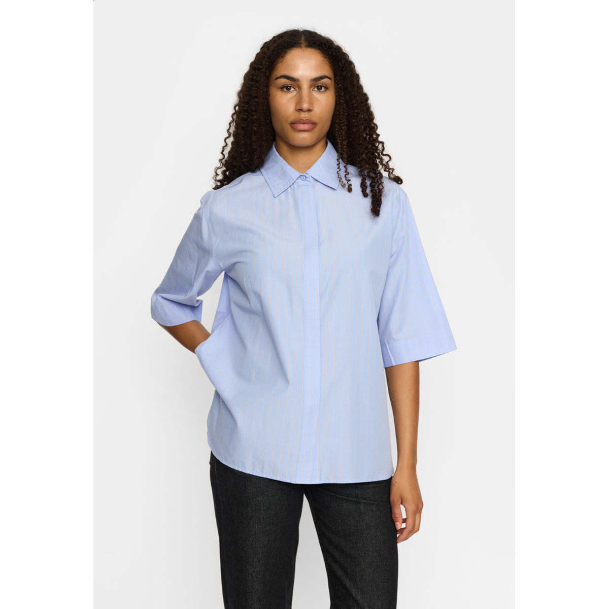 Selfhood 33111 S/S Shirt - Light Blue - Image 2 of 4