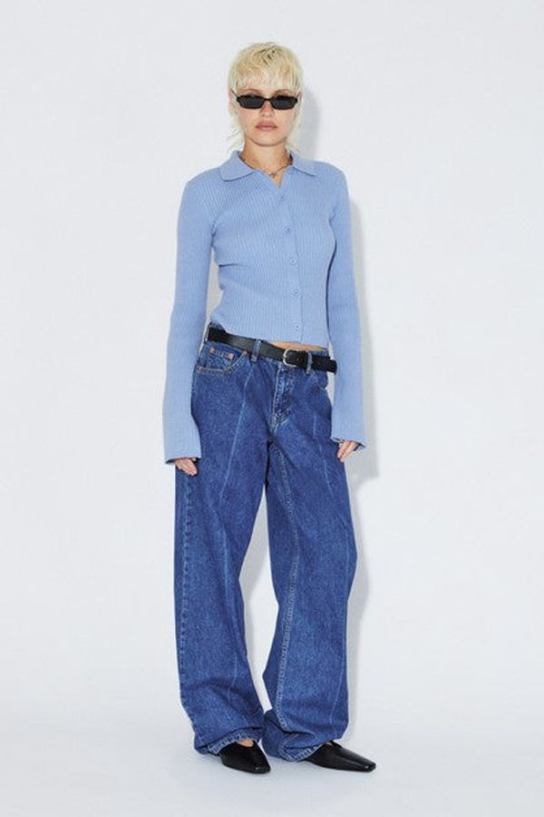 Dr. Denim Hill Jeans - Haze Mid Retro Crease