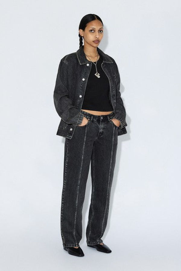 dr.denim Nika Worker Clothing - Aged Black