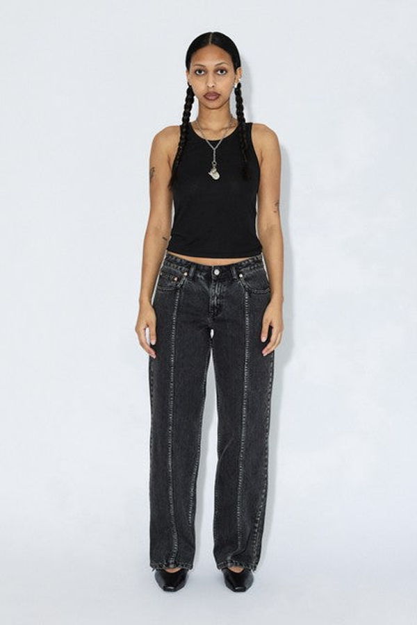 dr.denim Nika Worker Clothing - Aged Black