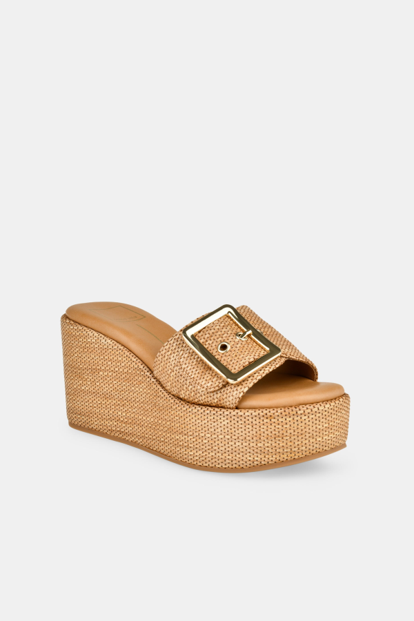 Dolce Vita Jilian Wedge Sandal - Mocha