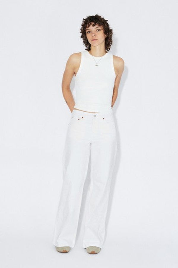 dr.denim Rhue Jeans - Off White