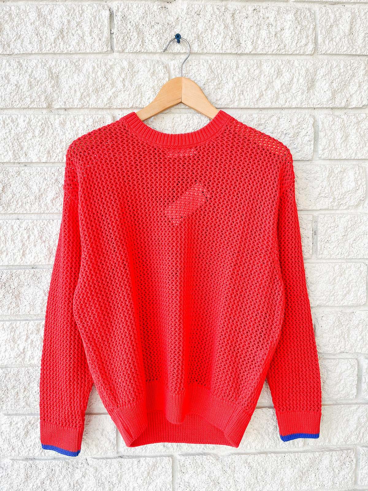 Clare V. Corinne Pullover - Poppy - Image 1 of 4