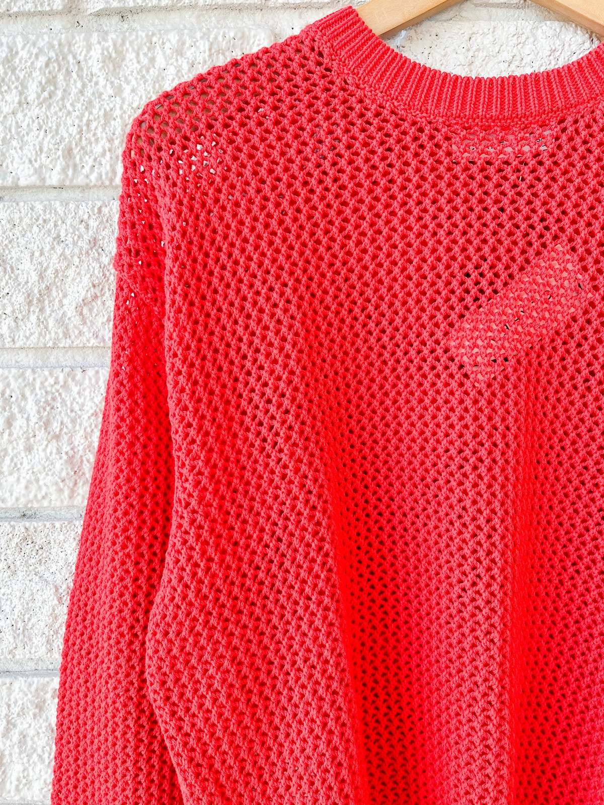 Clare V. Corinne Pullover - Poppy - Image 3 of 4
