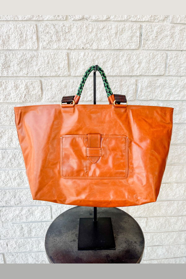 Clare V. Grande Bateau Tote - Camel