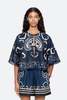 Sea NY Blaise Print Top - Navy - Thumbnail 5