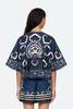 Sea NY Blaise Print Top - Navy - Thumbnail 6