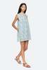 Sea NY Kirsten Print Flared Mini Dress - Sky - Thumbnail 2