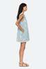 Sea NY Kirsten Print Flared Mini Dress - Sky - Thumbnail 5