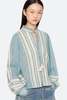 Sea NY Kirsten Print Long Sleeve Top - Sky - Thumbnail 9