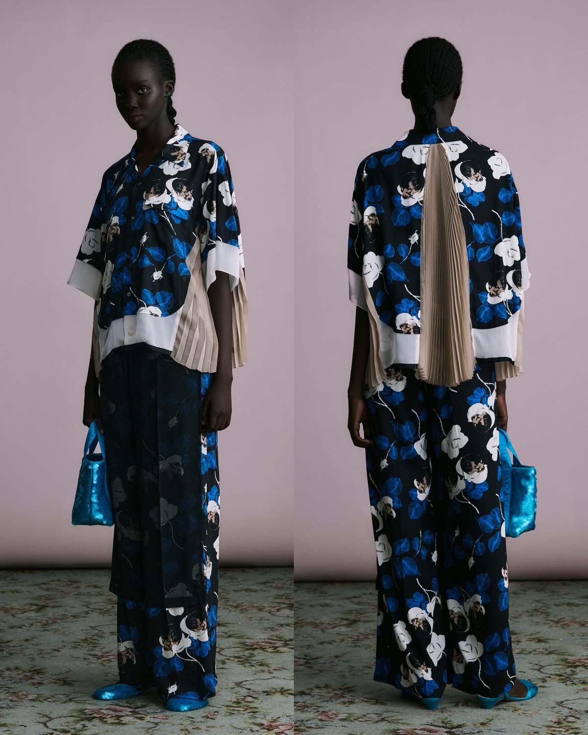 Undercover Rayon All-Over Print Shirt - Image 2 of 7