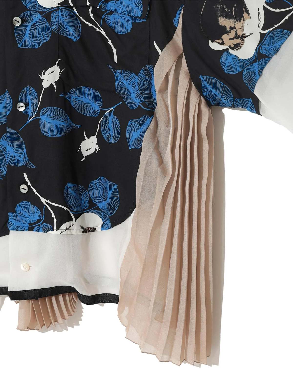 Undercover Rayon All-Over Print Shirt - Image 6 of 7