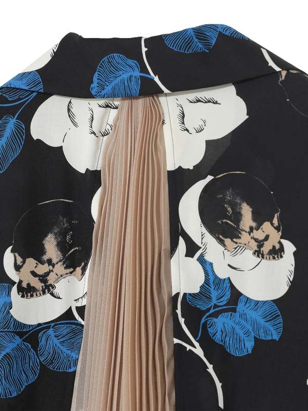 Undercover Rayon All-Over Print Shirt