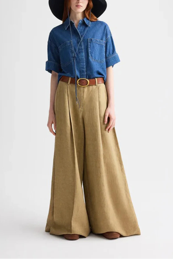 TWP Crosby St Pant - Kelp