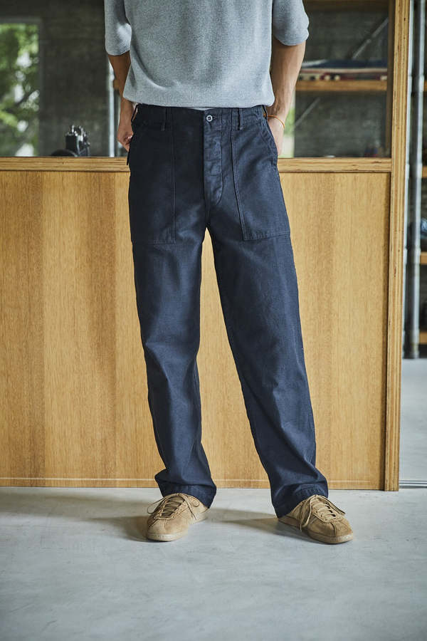 Orslow US Army Fatigue Pants Regular Fit - Black