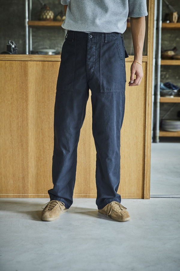 Orslow US Army Fatigue Pants Regular Fit - Black