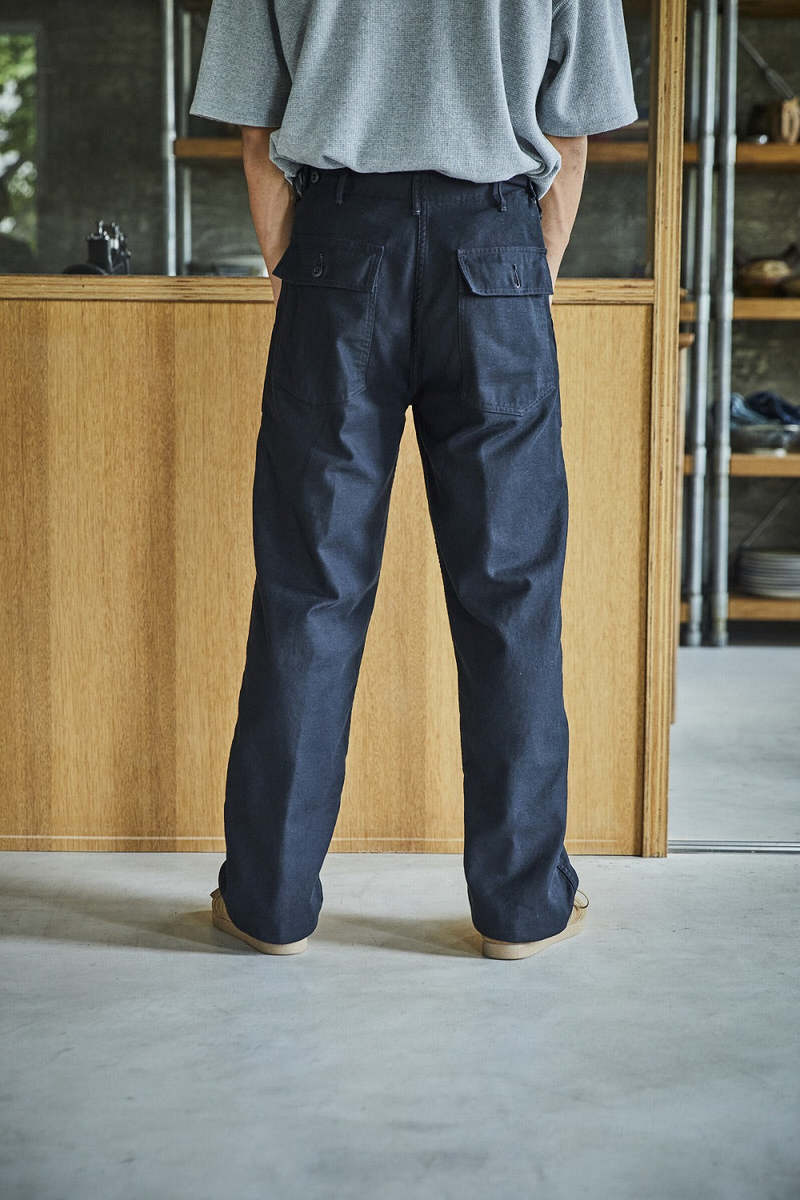 Orslow US Army Fatigue Pants Regular Fit - Black