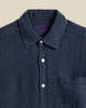 Portuguese Flannel Linen Long Sleeve Shirt - Thumbnail 2