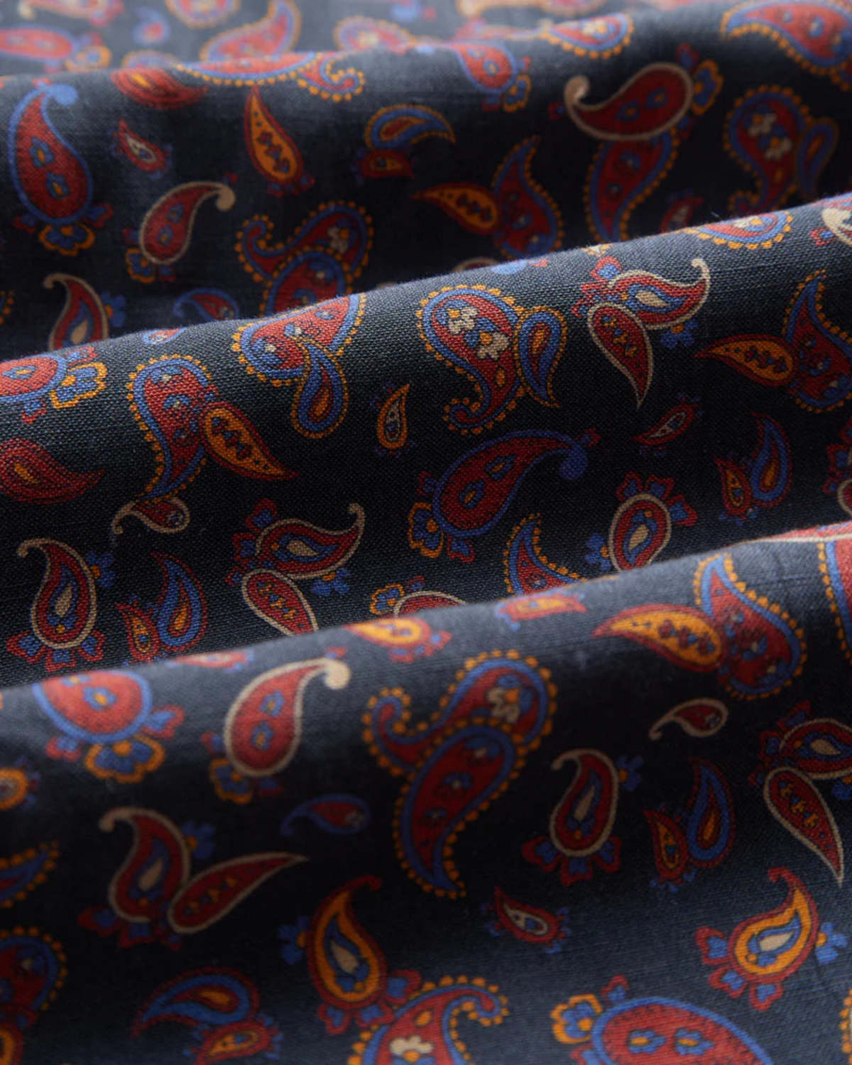 Portuguese Flannel Paisley Silk Linen Shirt - Image 4 of 4