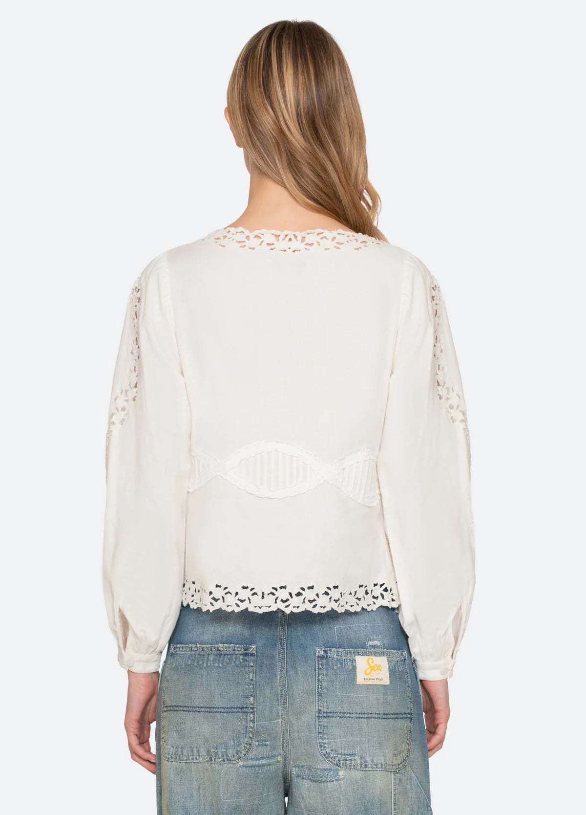 Sea NY Sofia Embroidered Blouse - Image 3 of 3