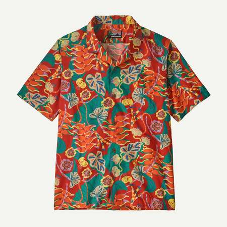 【美品】Patagonia ゴートゥーシャツM Dirt Bags Multi Patagonia Go To Shirt - Dirt Bags Multi/Abalone Blue | Garmentory