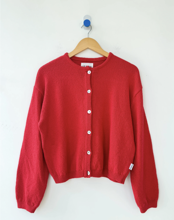 Le Bon Shoppe Cotton Leila Cardigan - Chili