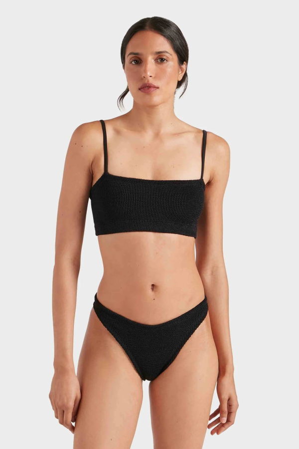 Hunza G Gigi Bikini Top - Black