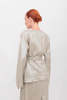Nary Kimono Wrap Top Shimmer Twill - Champagne - Thumbnail 2