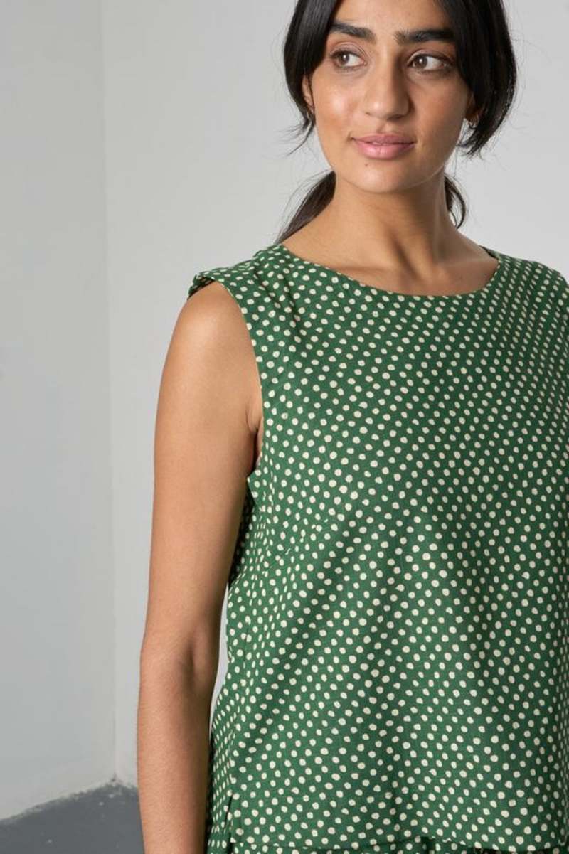 Bibico Pippa Sleeveless Top - Green