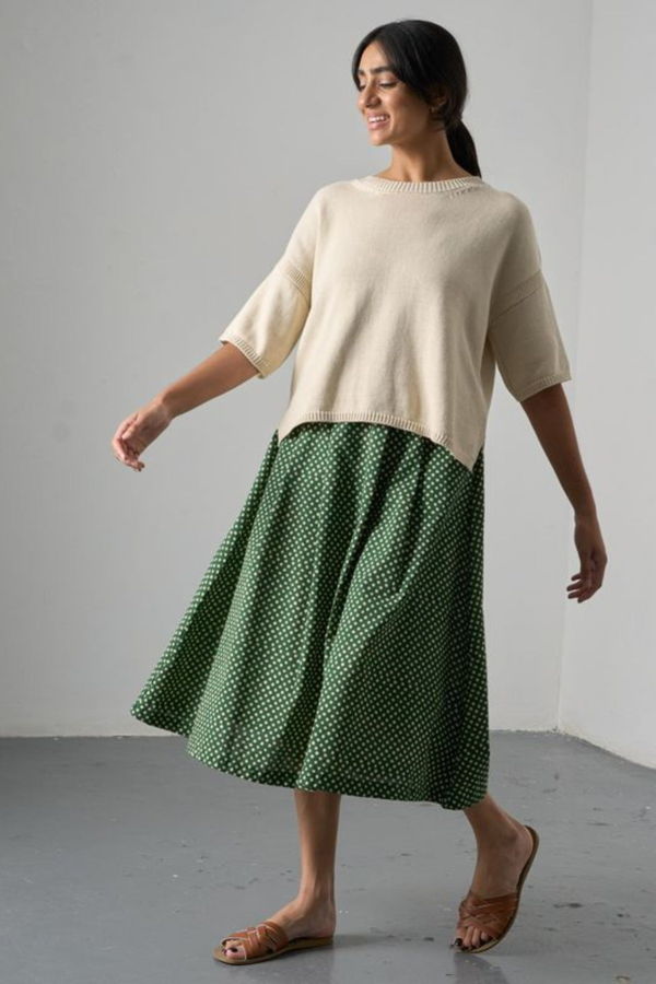 Bibico Wander Midi Skirt - Green