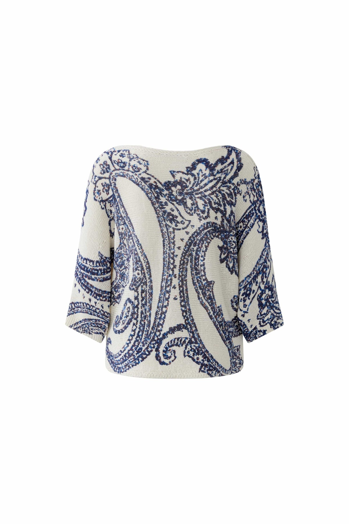 OUI FASHION Tricot Paisley Sweater - Image 7 of 7