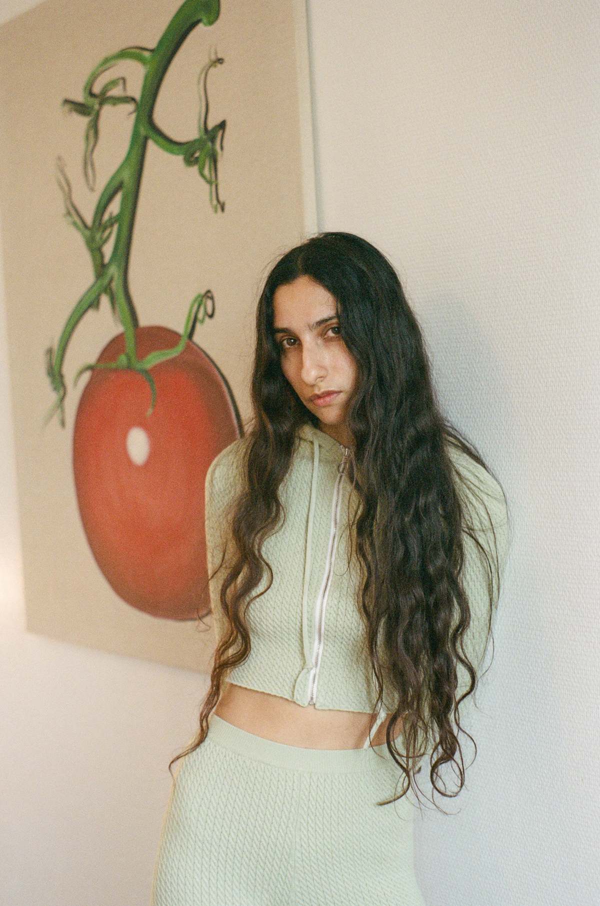 giu giu Nonna Micro-Hoody - Eggshell - Image 5 of 8