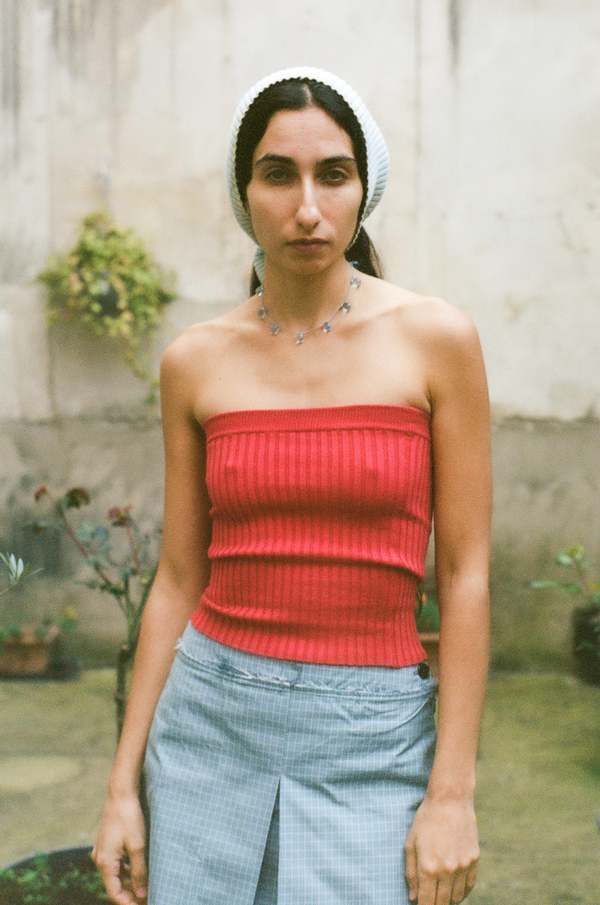 giu giu Nonna Tube Top giu giu Nonna Tube Top