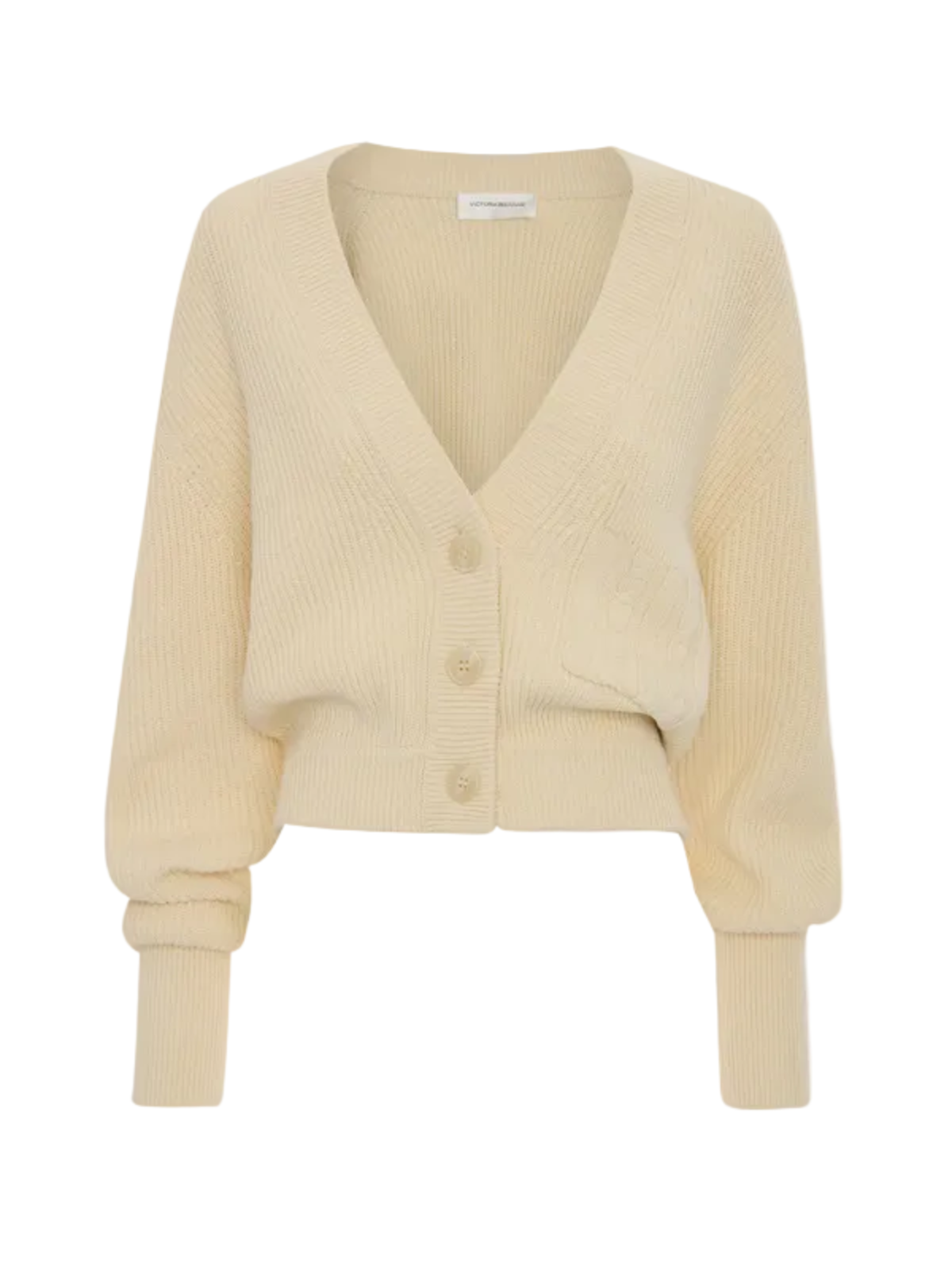 Victoria Beckham Cable Pocket Cardigan - Image 1 of 5