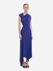 Victoria Beckham Cap Sleeve Midi Dress - Thumbnail 3