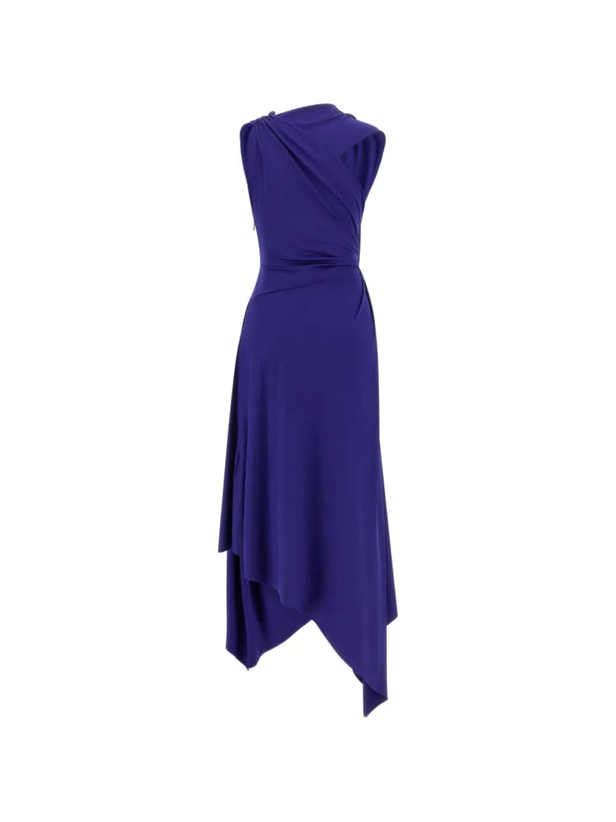 Victoria Beckham Cap Sleeve Midi Dress - Image 7 of 7