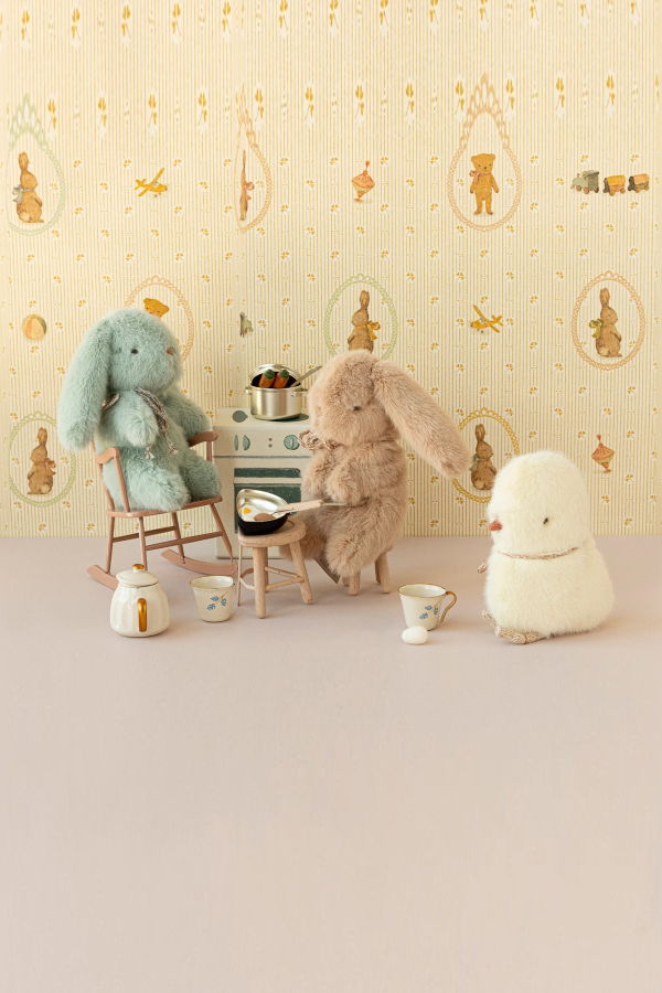 KIDS Maileg Mini Plush Chicken Plush Toy