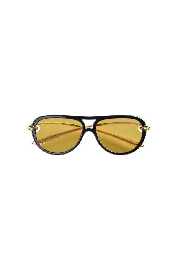 BOTTEGA VENETA Knot Aviator Sunglasses